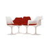 Tulip Saarinen Armchair Full Upholstered / Rotatable